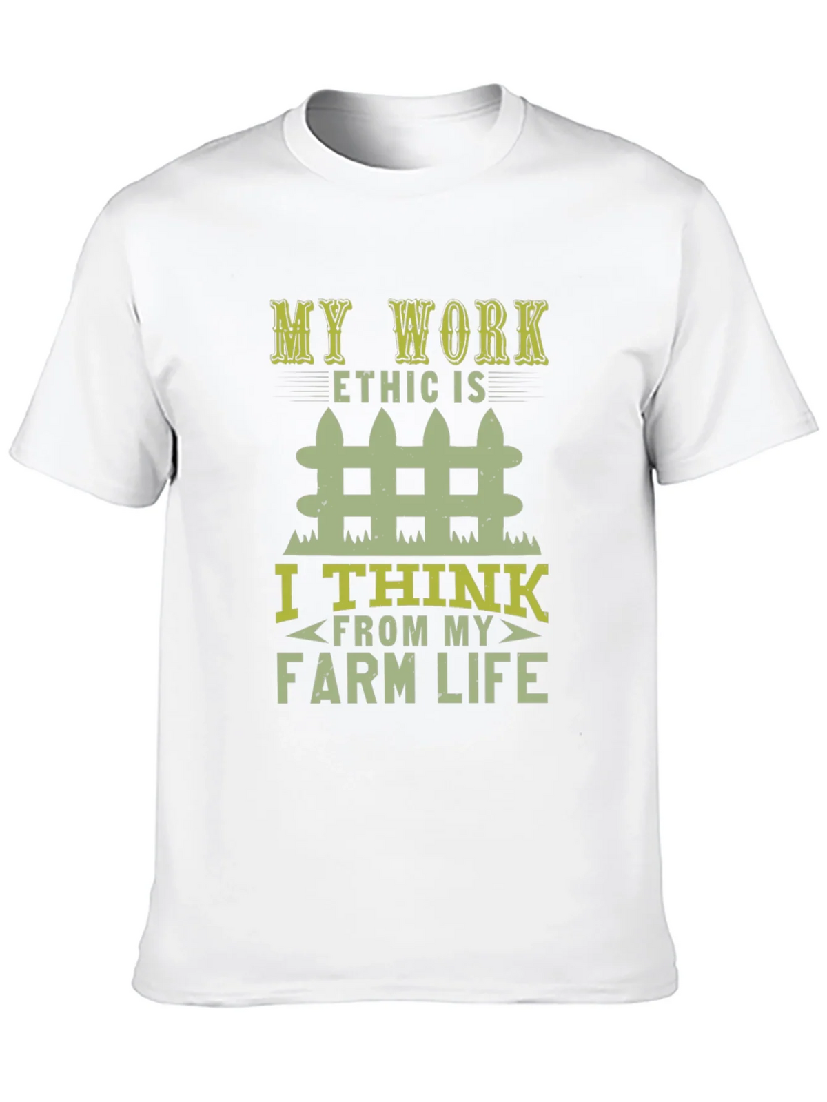 Farm Life Work Ethic Graphic T-Shirt product image 8