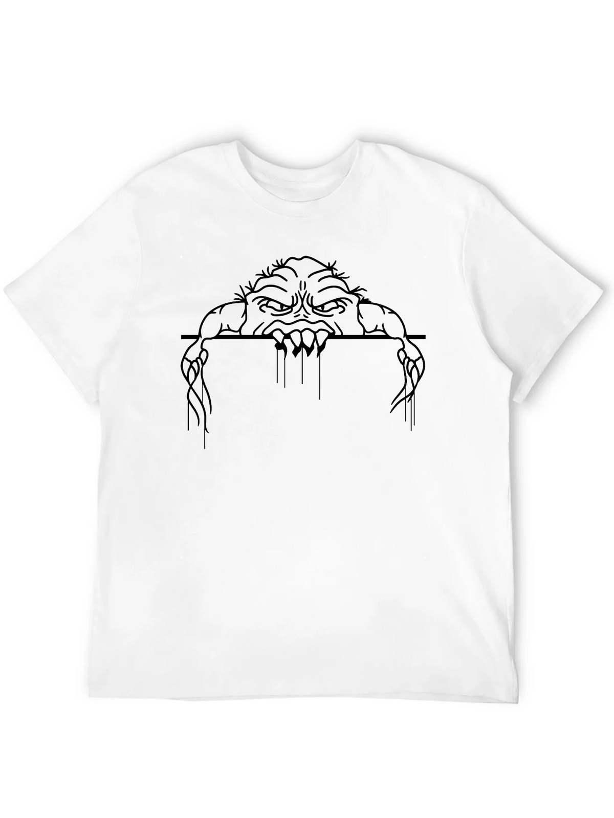 Monster Graphic Black T-Shirt product image 7