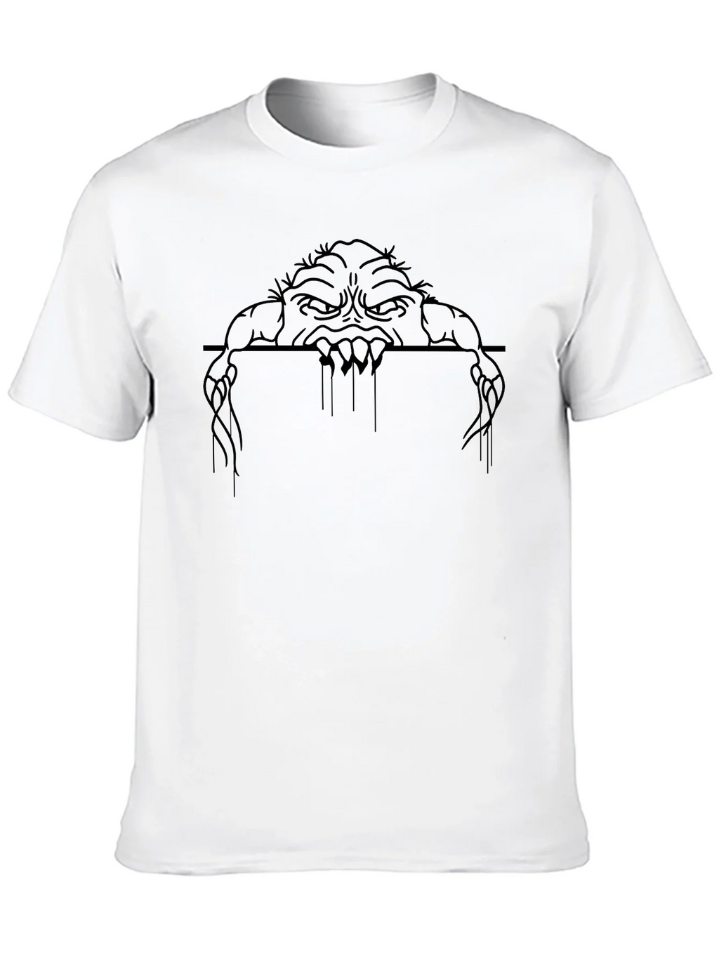 Monster Graphic Black T-Shirt product image 6