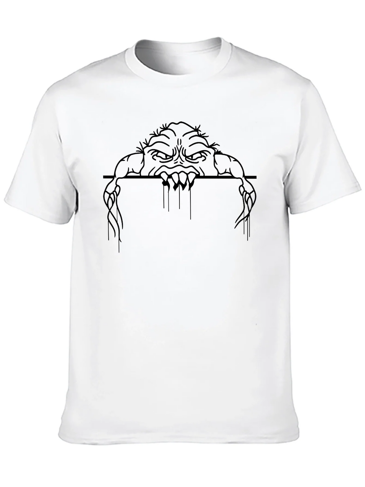 Monster Graphic Black T-Shirt product image 6