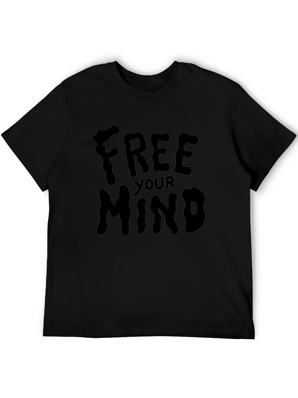 Free Your Mind Black Graphic Tee product image 3