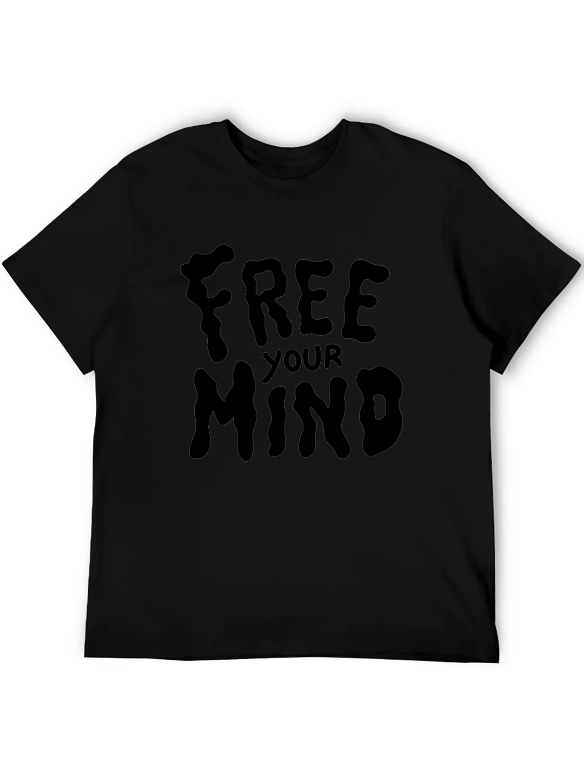 Free Your Mind Black Graphic Tee product image 3