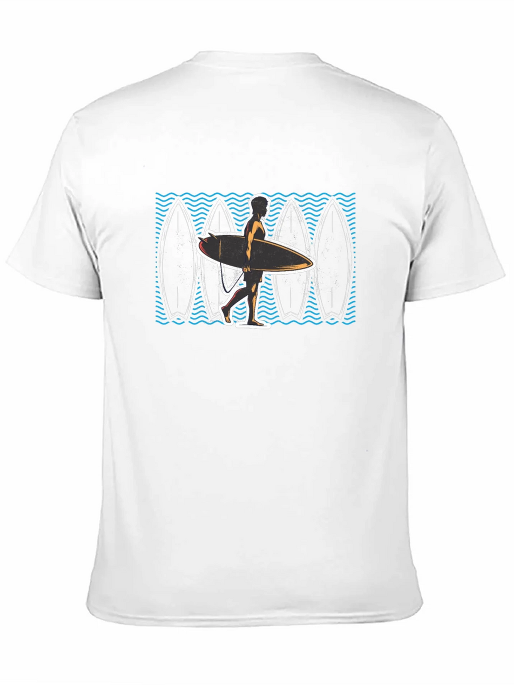 Surfer Graphic Black T-Shirt product image 5