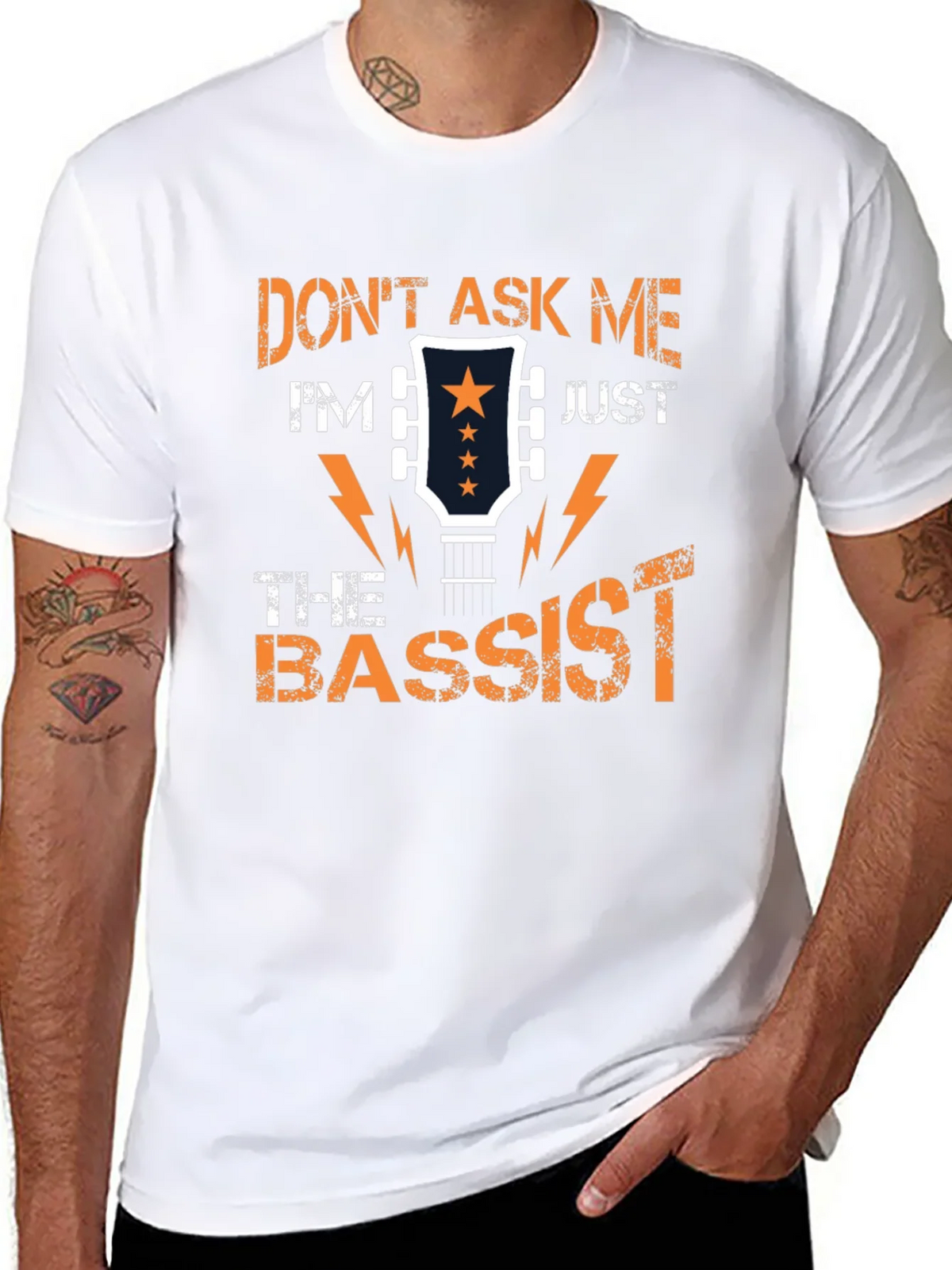 Bass Guitar Player T-Shirt - Dont Ask Me Im Just The Bassist product image 7
