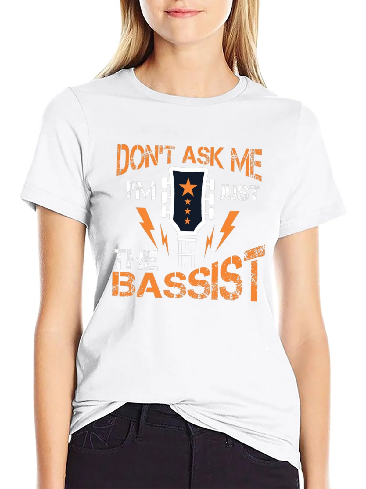 Bass Guitar Player T-Shirt - Dont Ask Me Im Just The Bassist product image 8