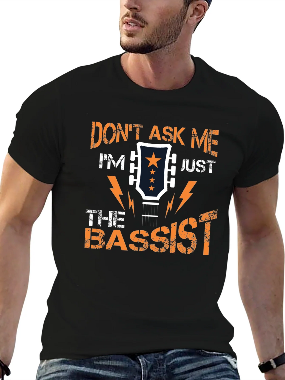 Bass Guitar Player T-Shirt - Dont Ask Me Im Just The Bassist product image 6