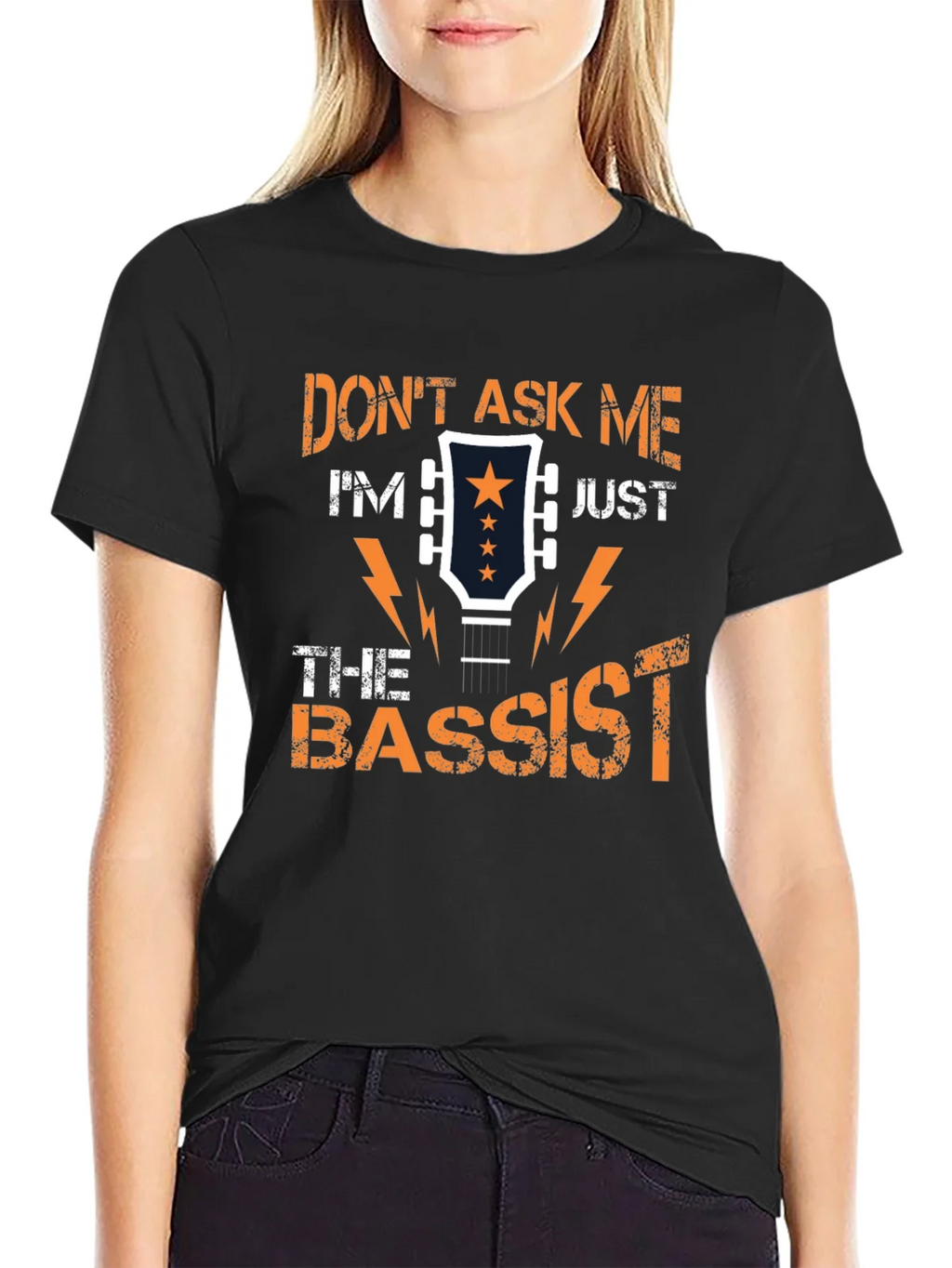 Bass Guitar Player T-Shirt - Dont Ask Me Im Just The Bassist product image 2