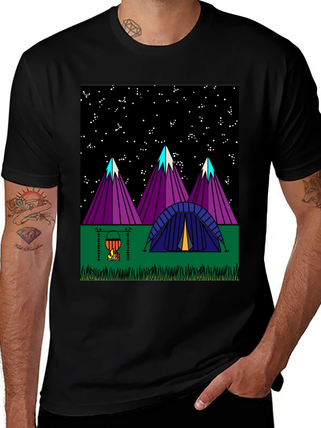 Camping Adventure Graphic Tee product image 1
