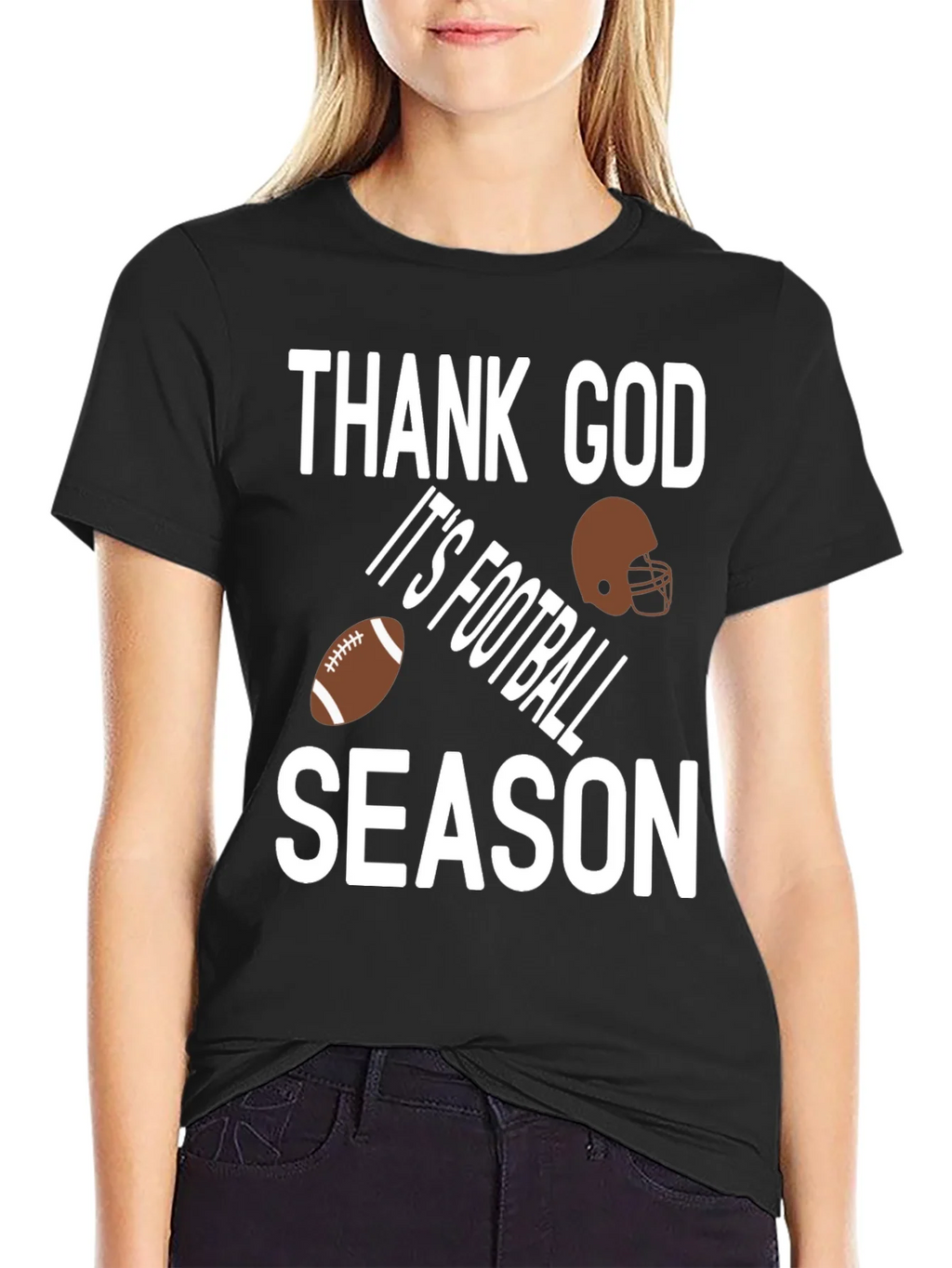 Thank God Its Football Season T-Shirt product image 2