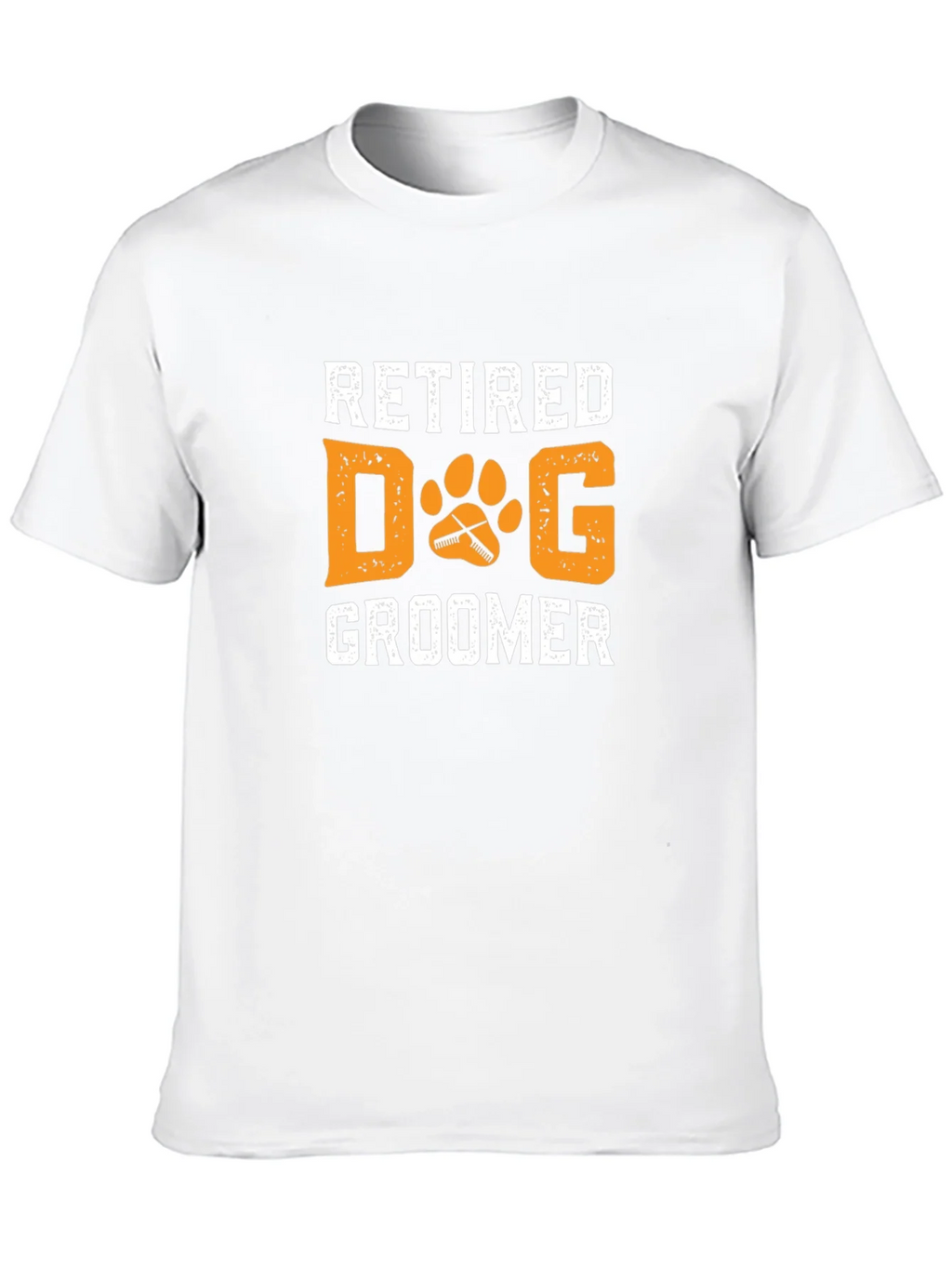 Retired Dog Groomer Graphic T-Shirt product image 9