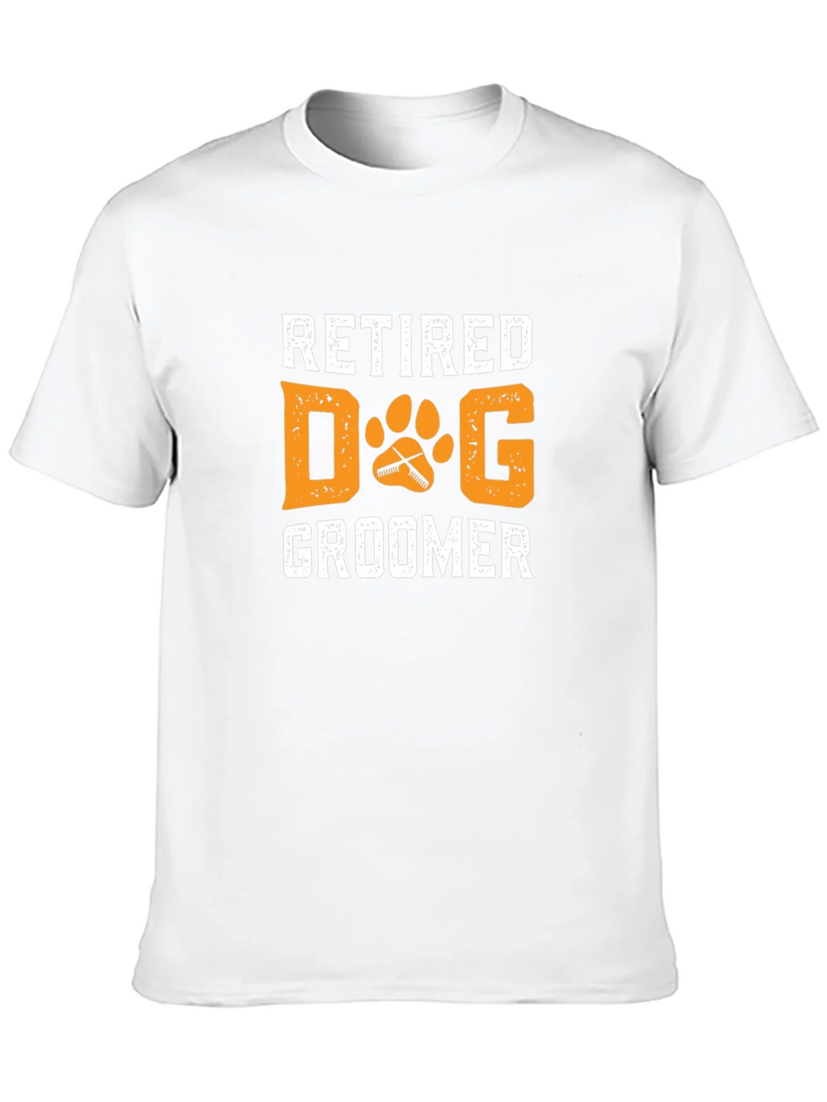 Retired Dog Groomer Graphic T-Shirt product image 9