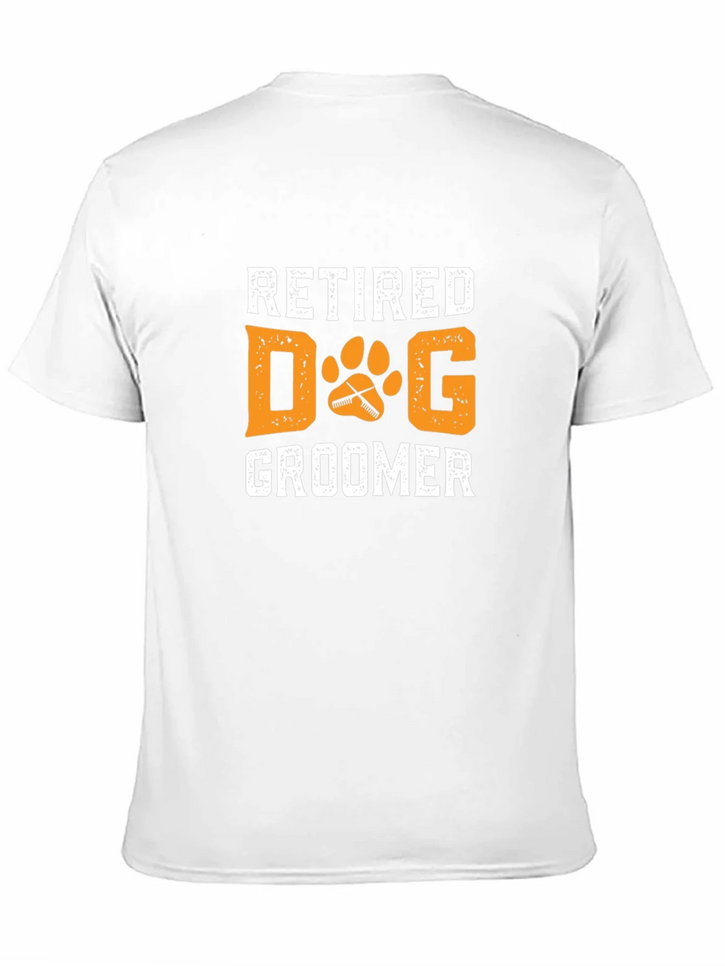 Retired Dog Groomer Graphic T-Shirt product image 10