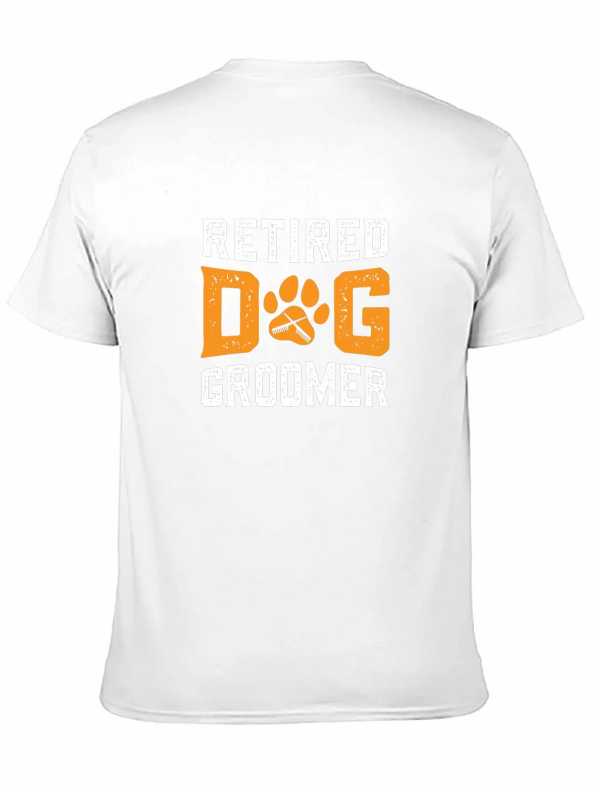 Retired Dog Groomer Graphic T-Shirt product image 10