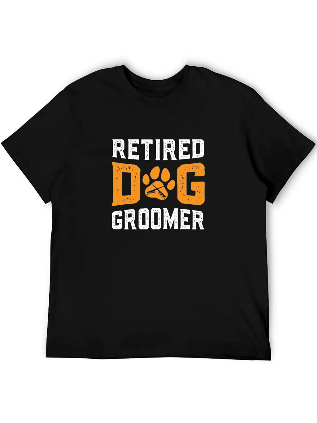 Retired Dog Groomer Graphic T-Shirt product image 5