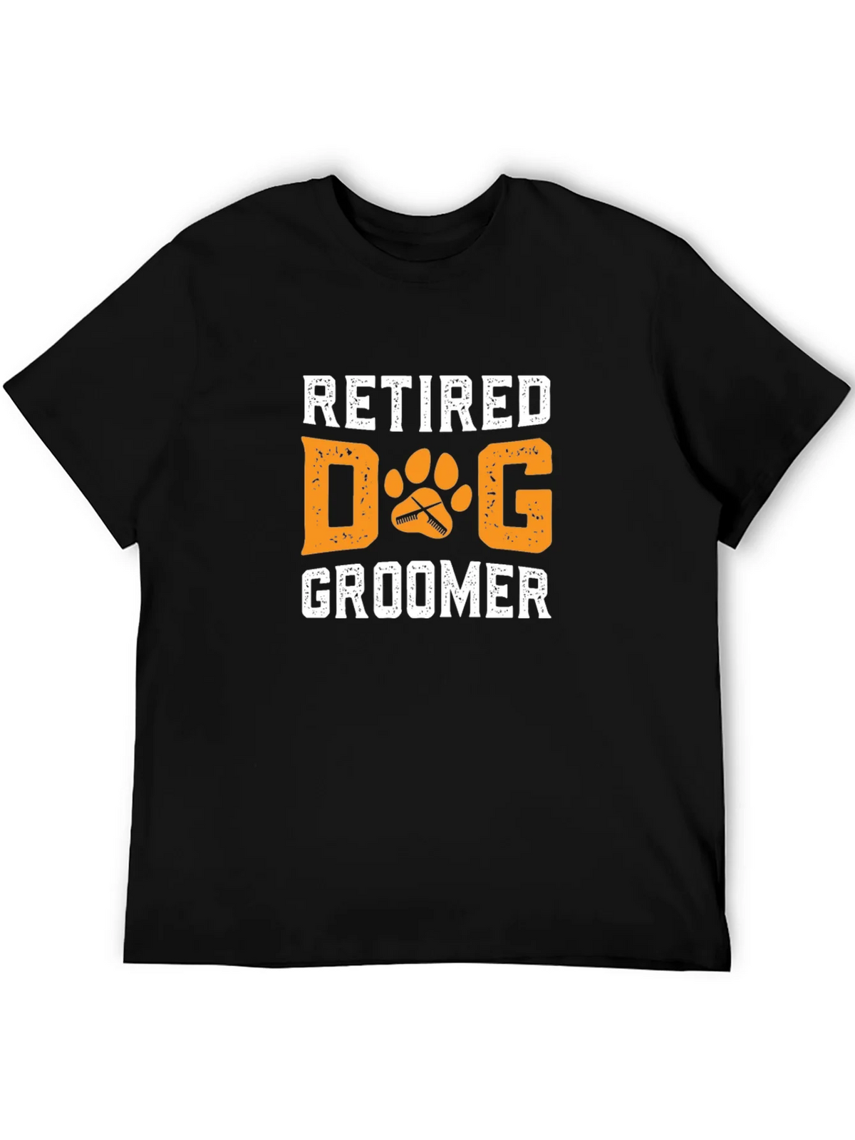 Retired Dog Groomer Graphic T-Shirt product image 5