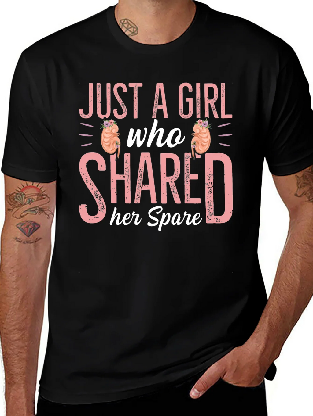 Just a Girl Kidney Donor T-Shirt product image 1