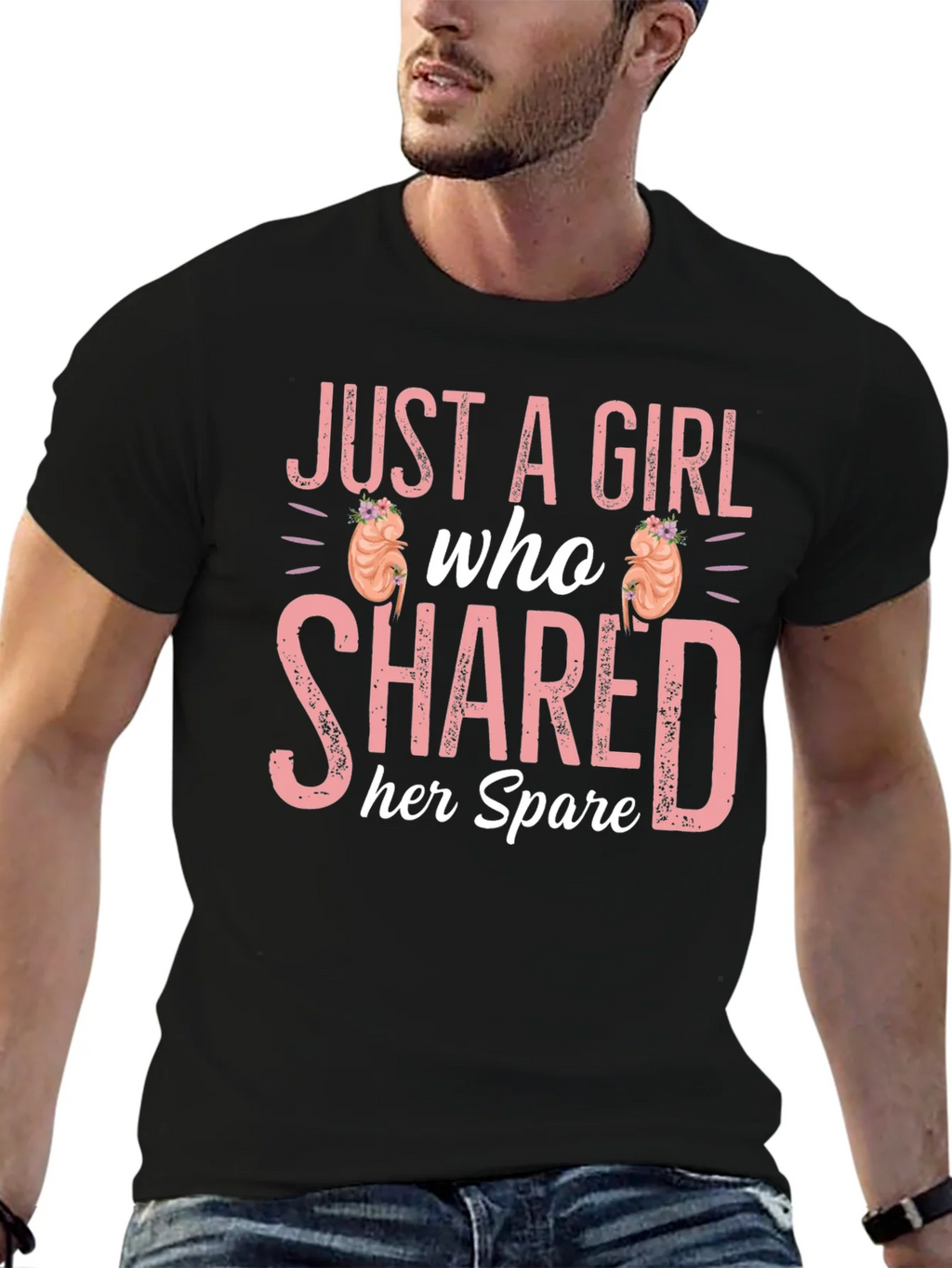 Just a Girl Kidney Donor T-Shirt product image 5