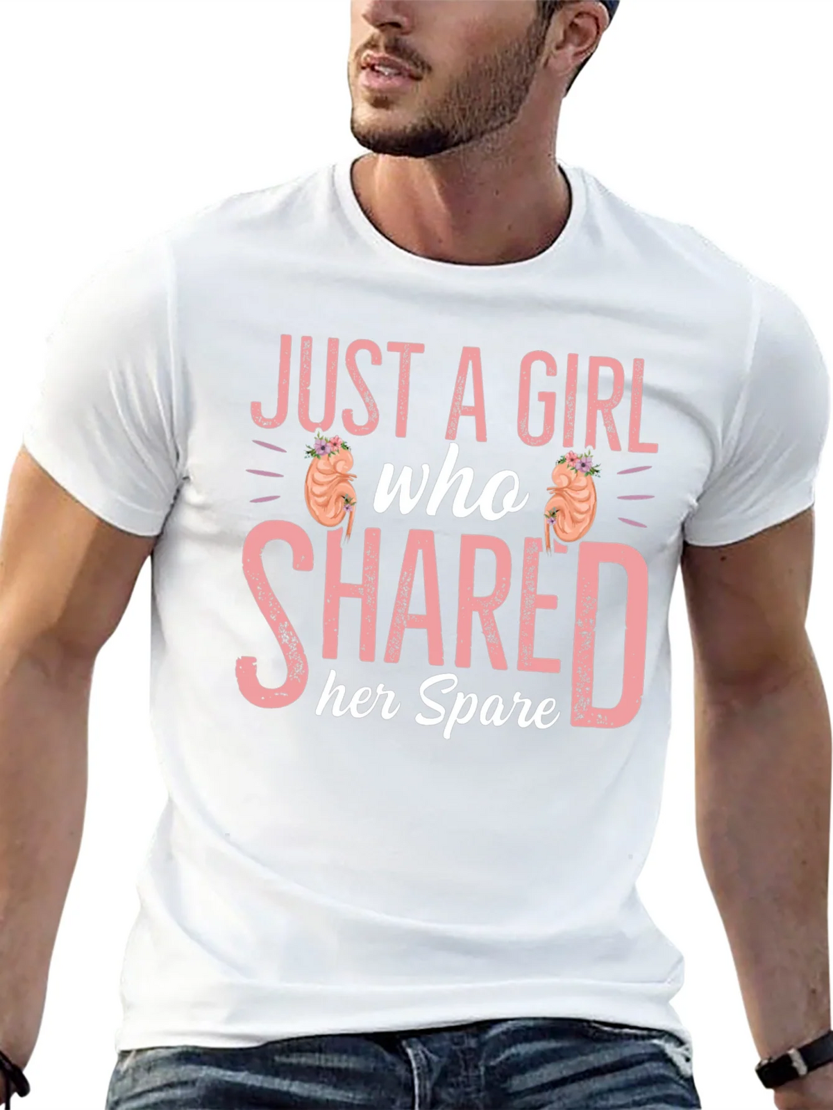 Just a Girl Kidney Donor T-Shirt product image 10