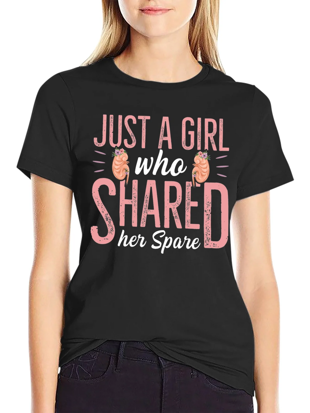 Just a Girl Kidney Donor T-Shirt product image 2