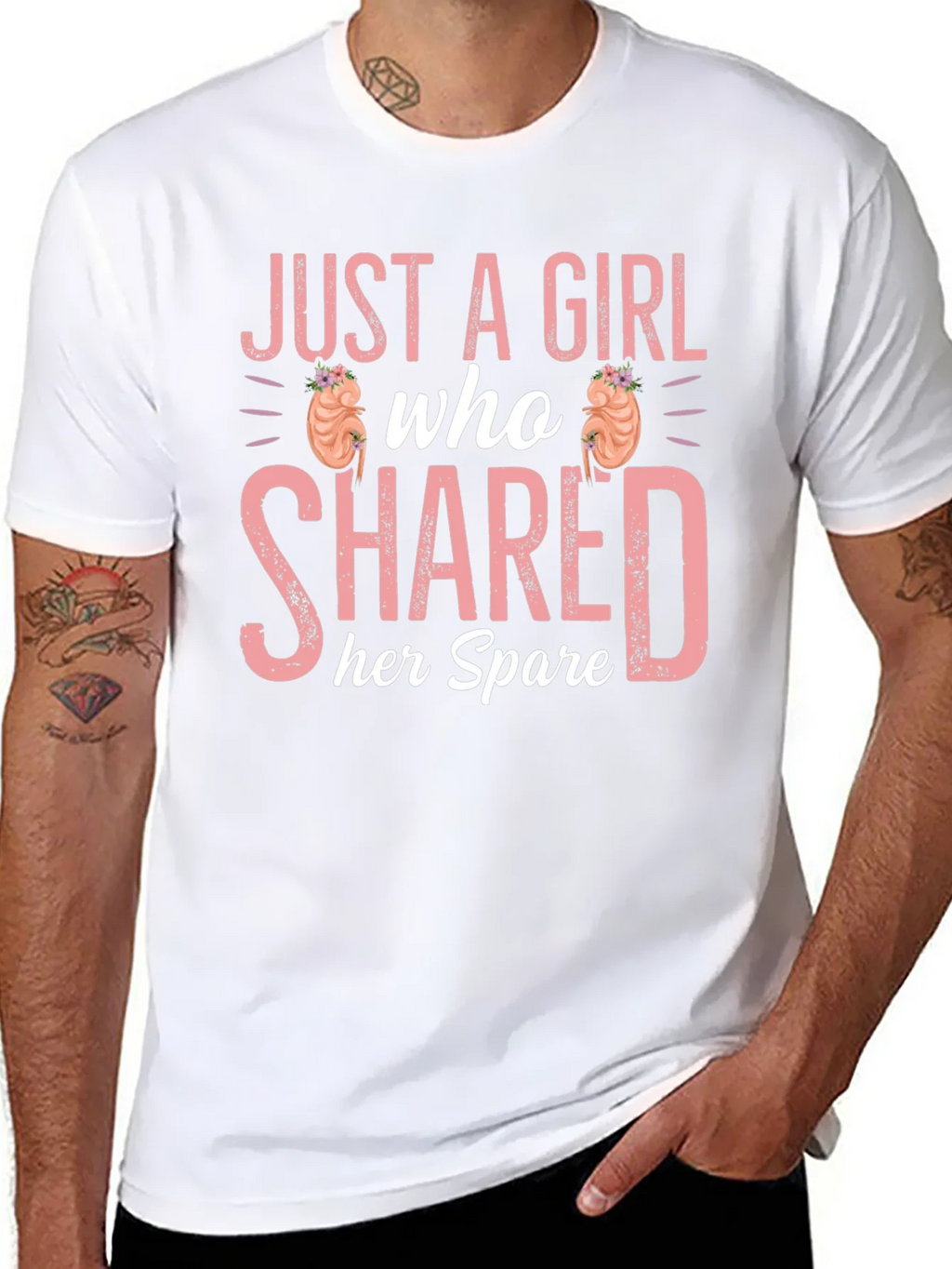 Just a Girl Kidney Donor T-Shirt product image 6