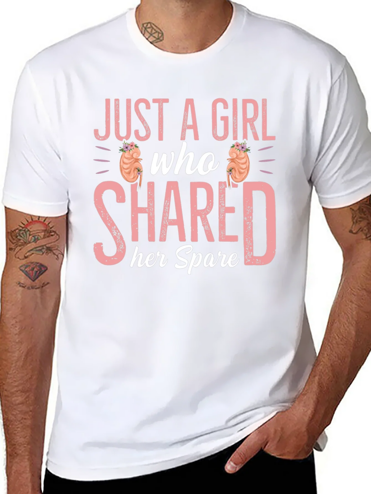 Just a Girl Kidney Donor T-Shirt product image 6