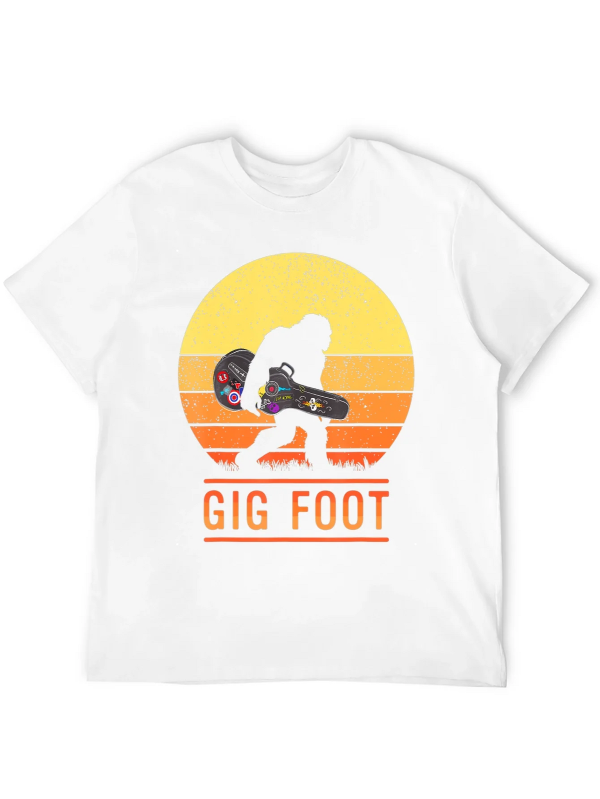 Gig Foot Bigfoot Musician T-Shirt product image 11