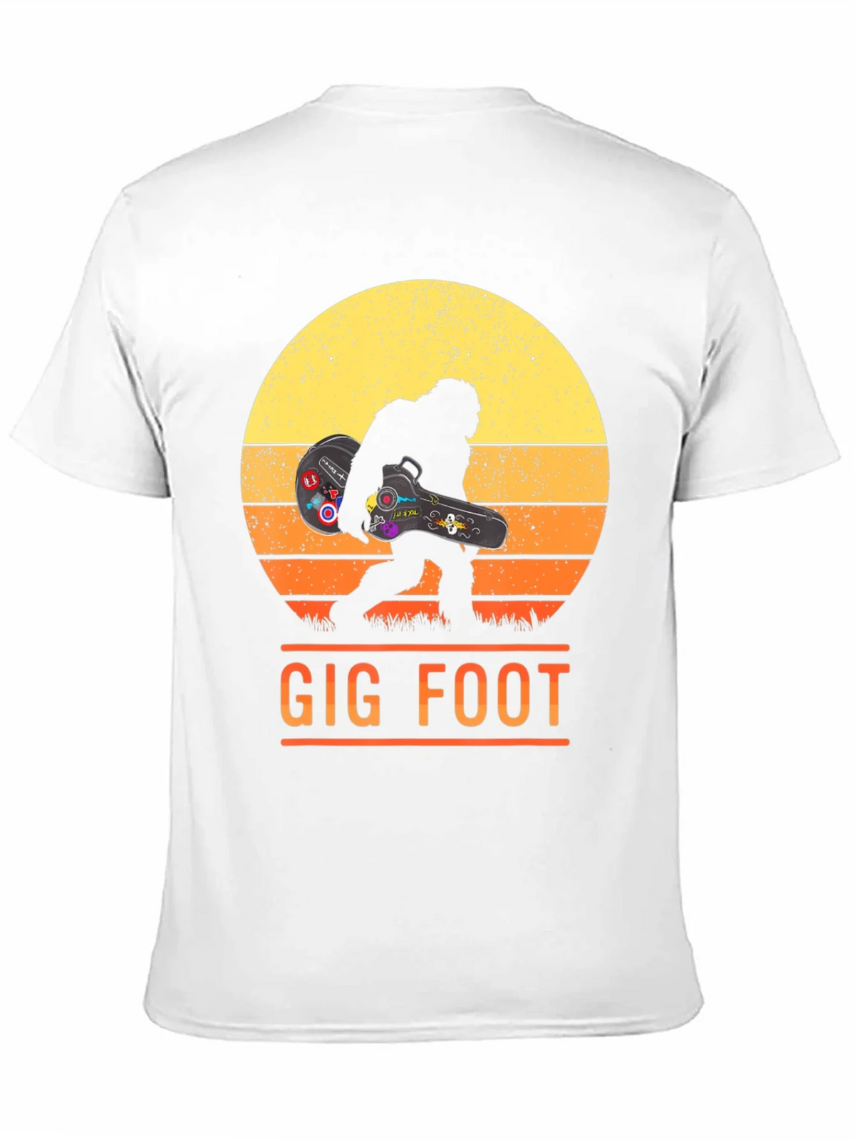 Gig Foot Bigfoot Musician T-Shirt product image 10