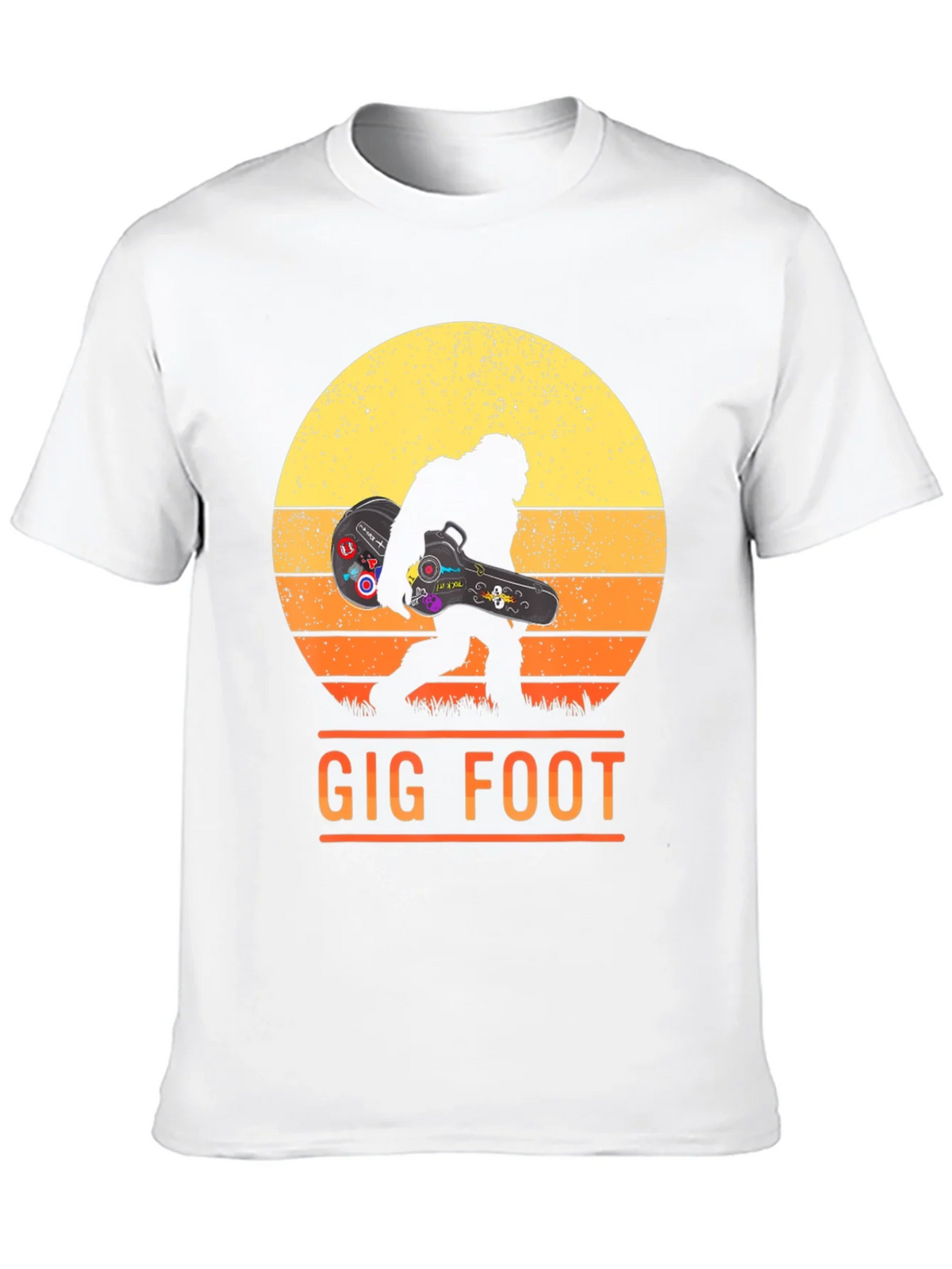 Gig Foot Bigfoot Musician T-Shirt product image 9