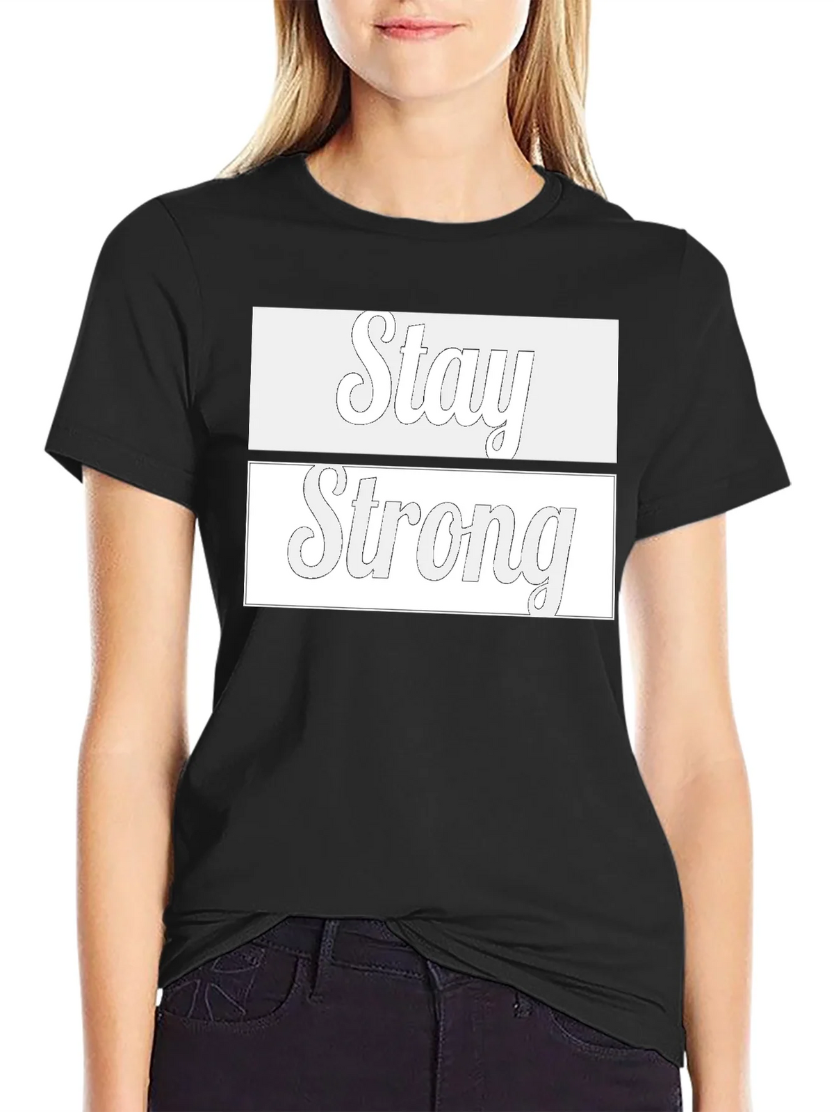 Stay Strong Graphic T-Shirt - Stylish & Motivational Tee product image 2