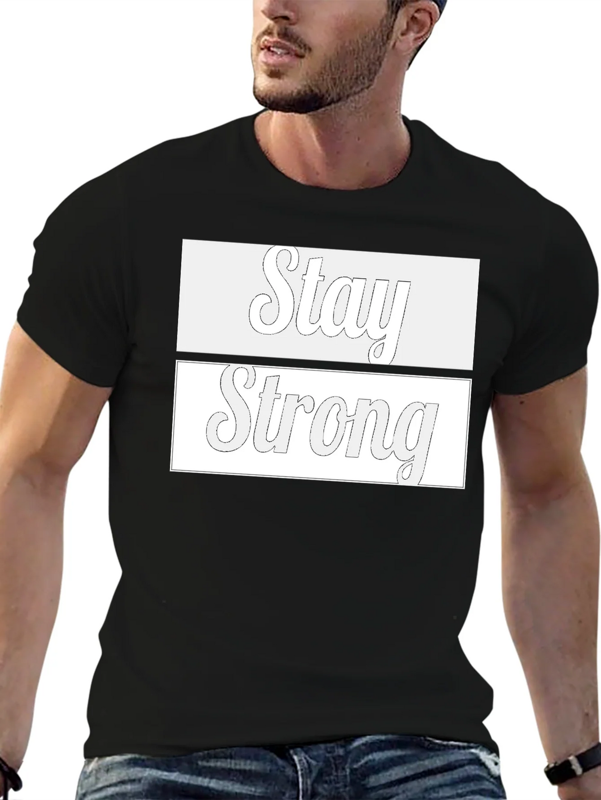 Stay Strong Graphic T-Shirt - Stylish & Motivational Tee product image 6