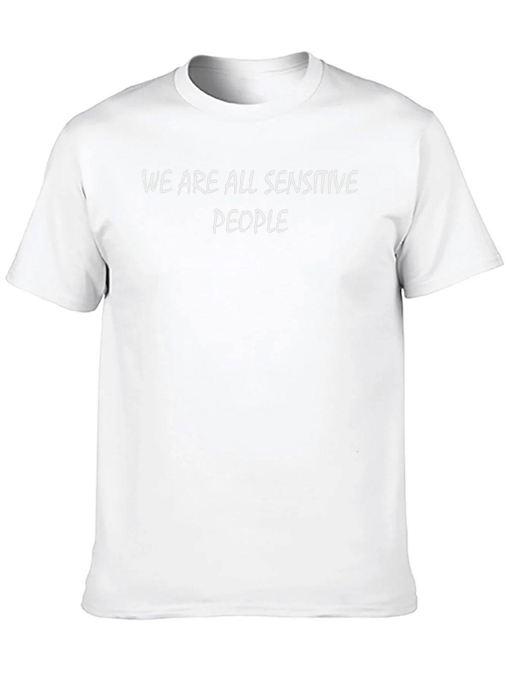 Sensitive People Graphic T-Shirt - Casual Black Tee product image 9
