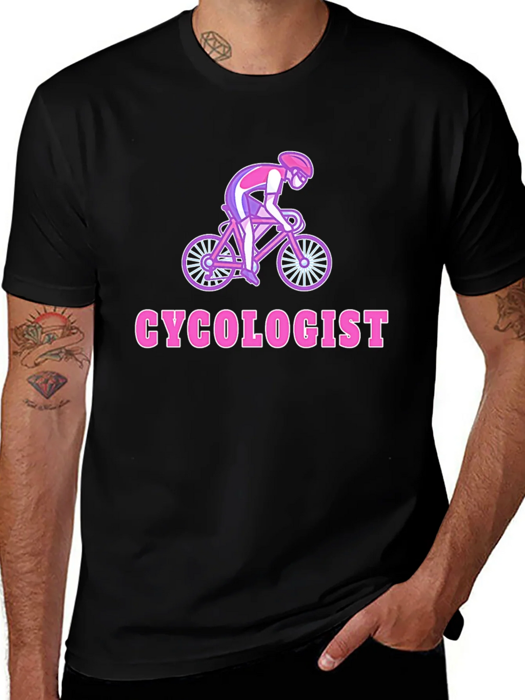 Cycologist T-Shirt - Funny Biker Graphic Tee product image 1