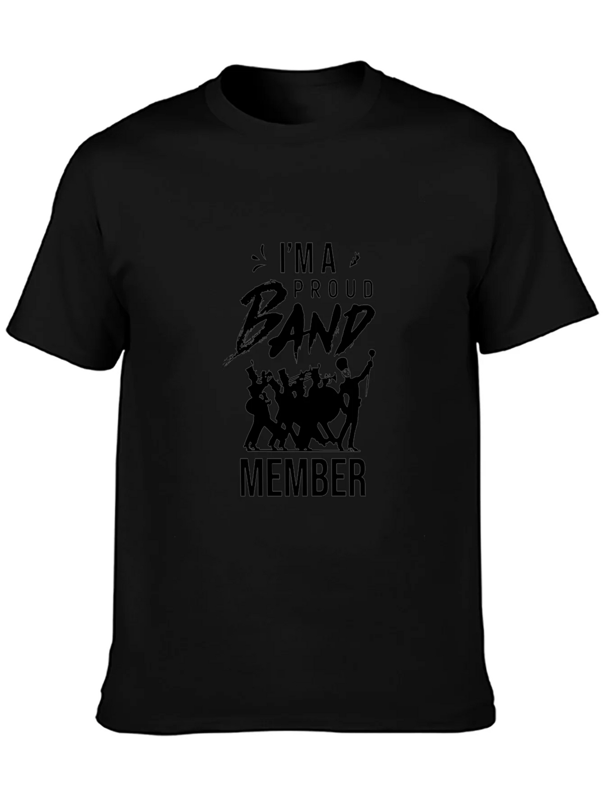 Proud Band Member Black T-Shirt product image 2