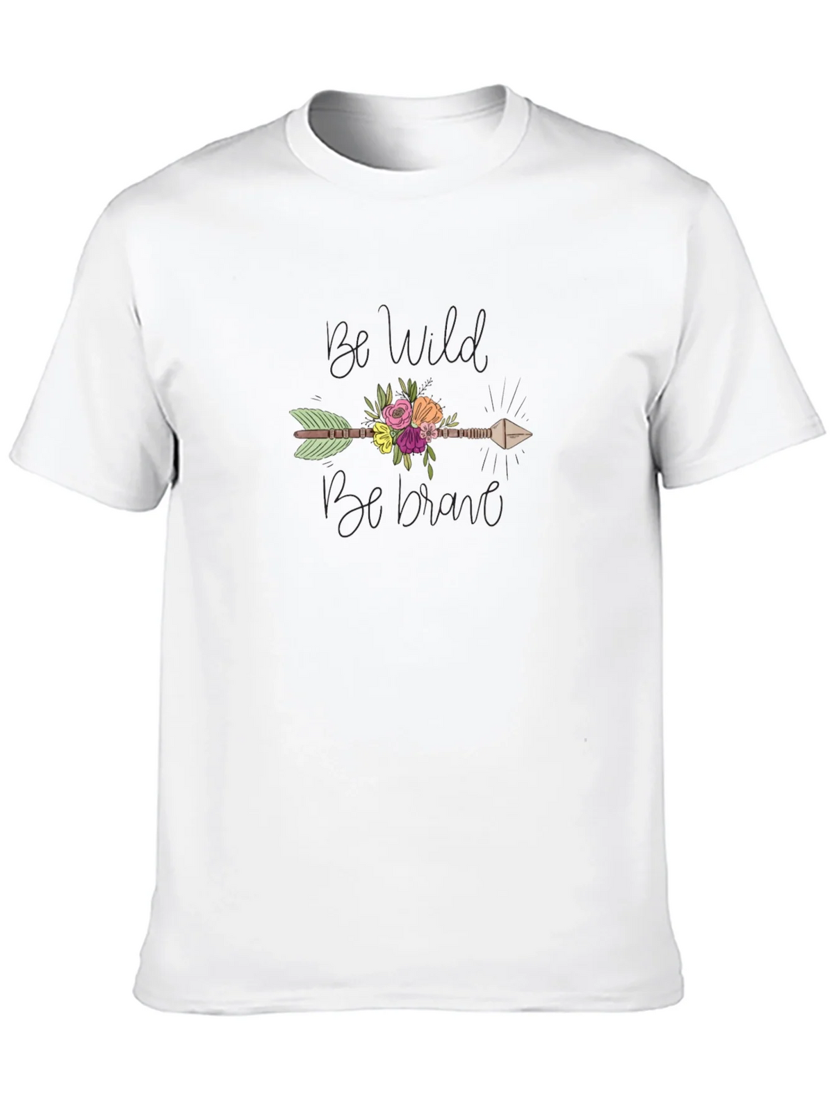 Be Wild Be Brave Arrow Graphic T-Shirt product image 6