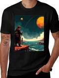 Retro Fishing Graphic Tee product image 1