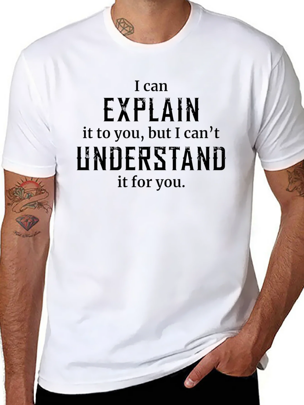 I Can Explain T-Shirt - Funny Sarcastic Tee product image 6