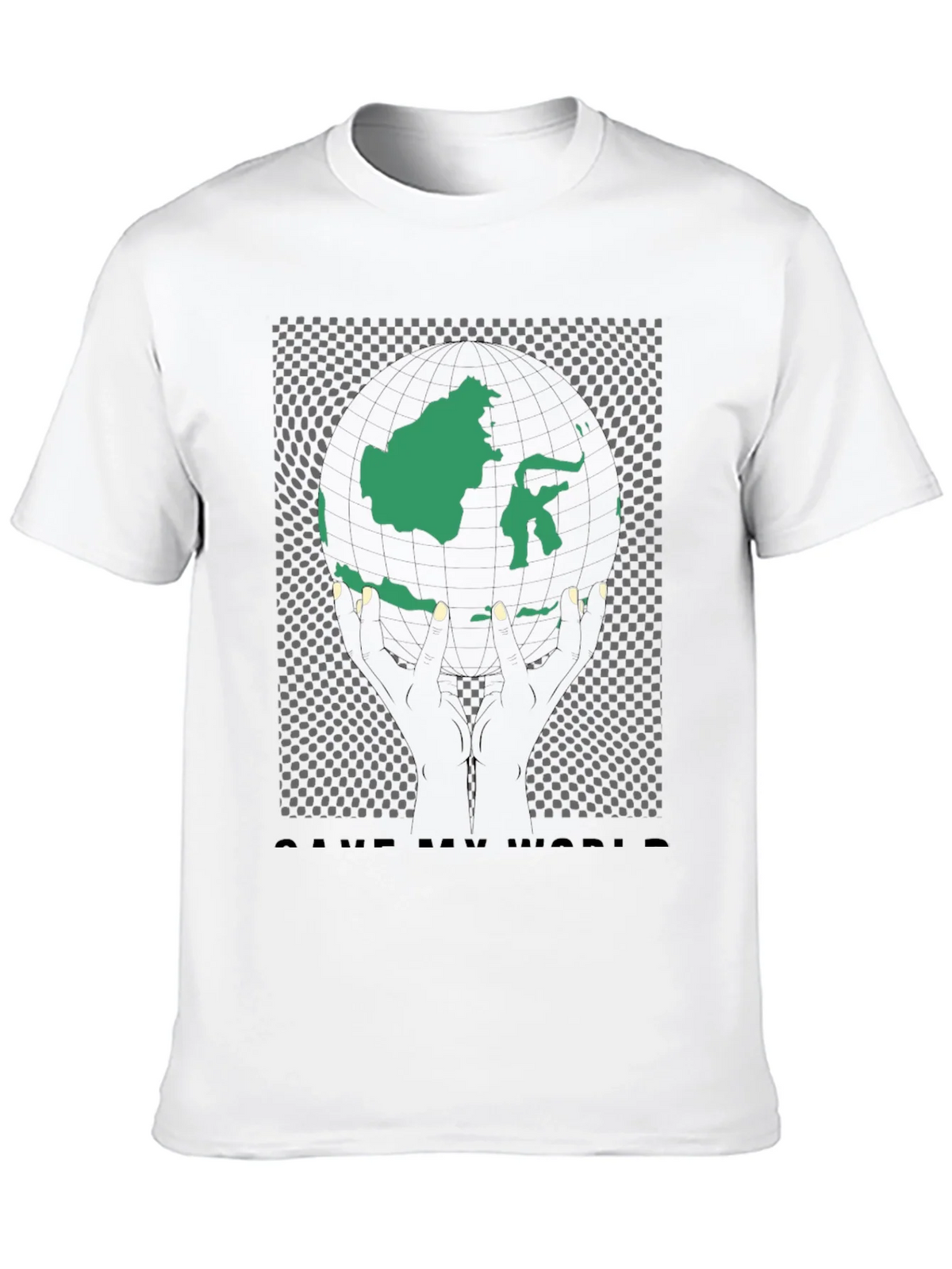 Save My World Graphic Tee - Black product image 9