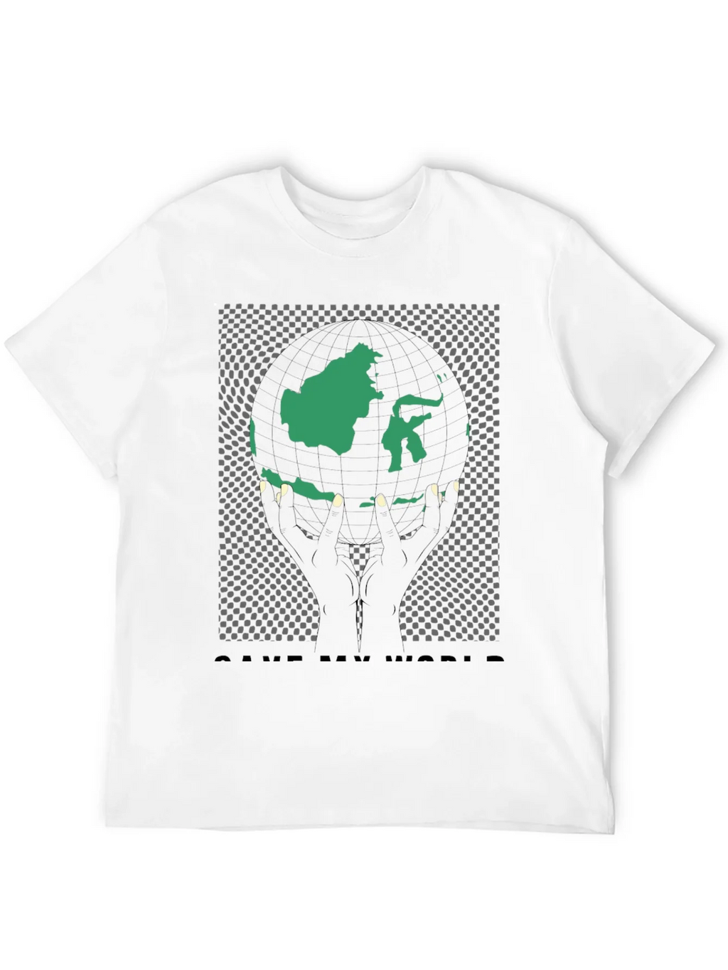 Save My World Graphic Tee - Black product image 11