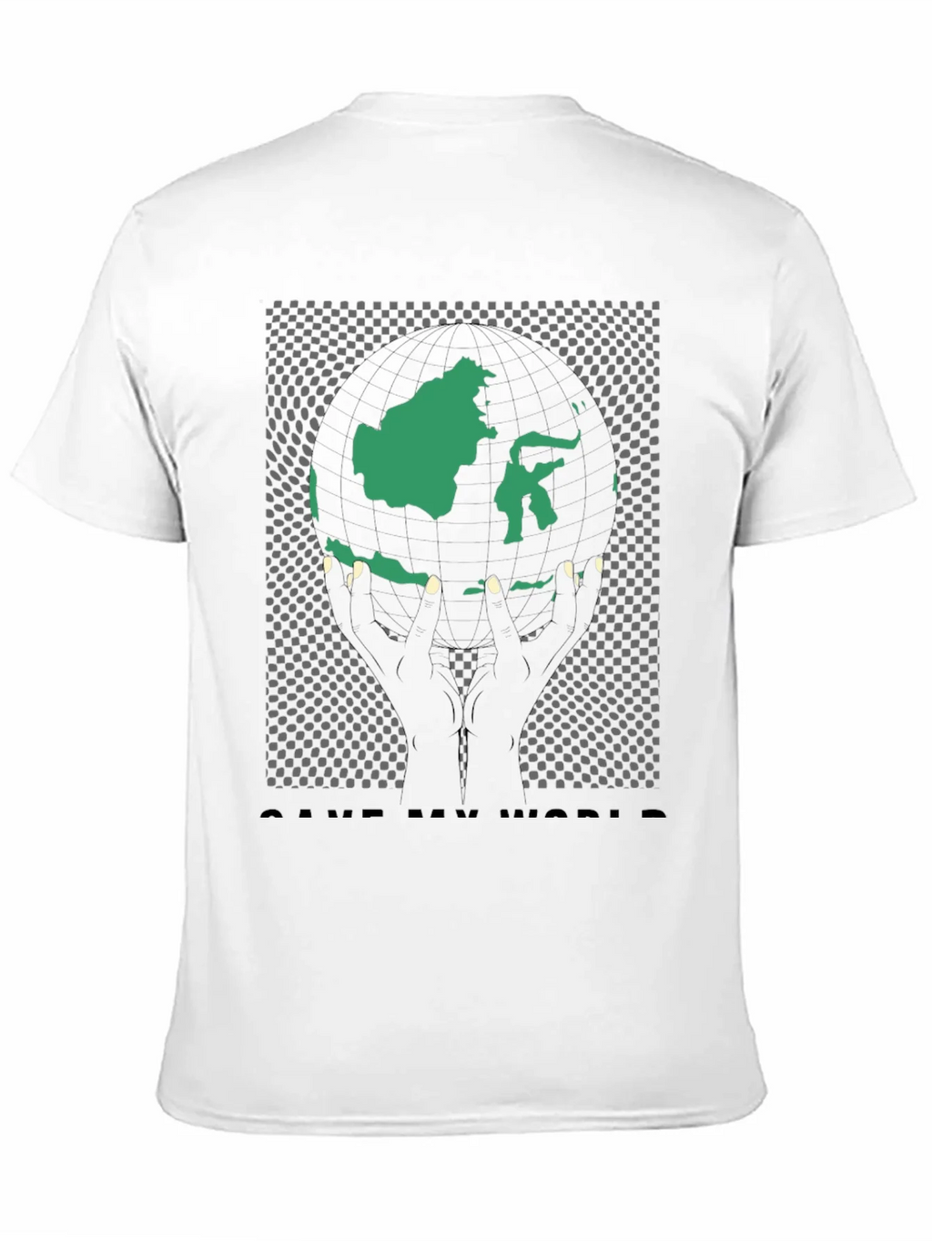 Save My World Graphic Tee - Black product image 10