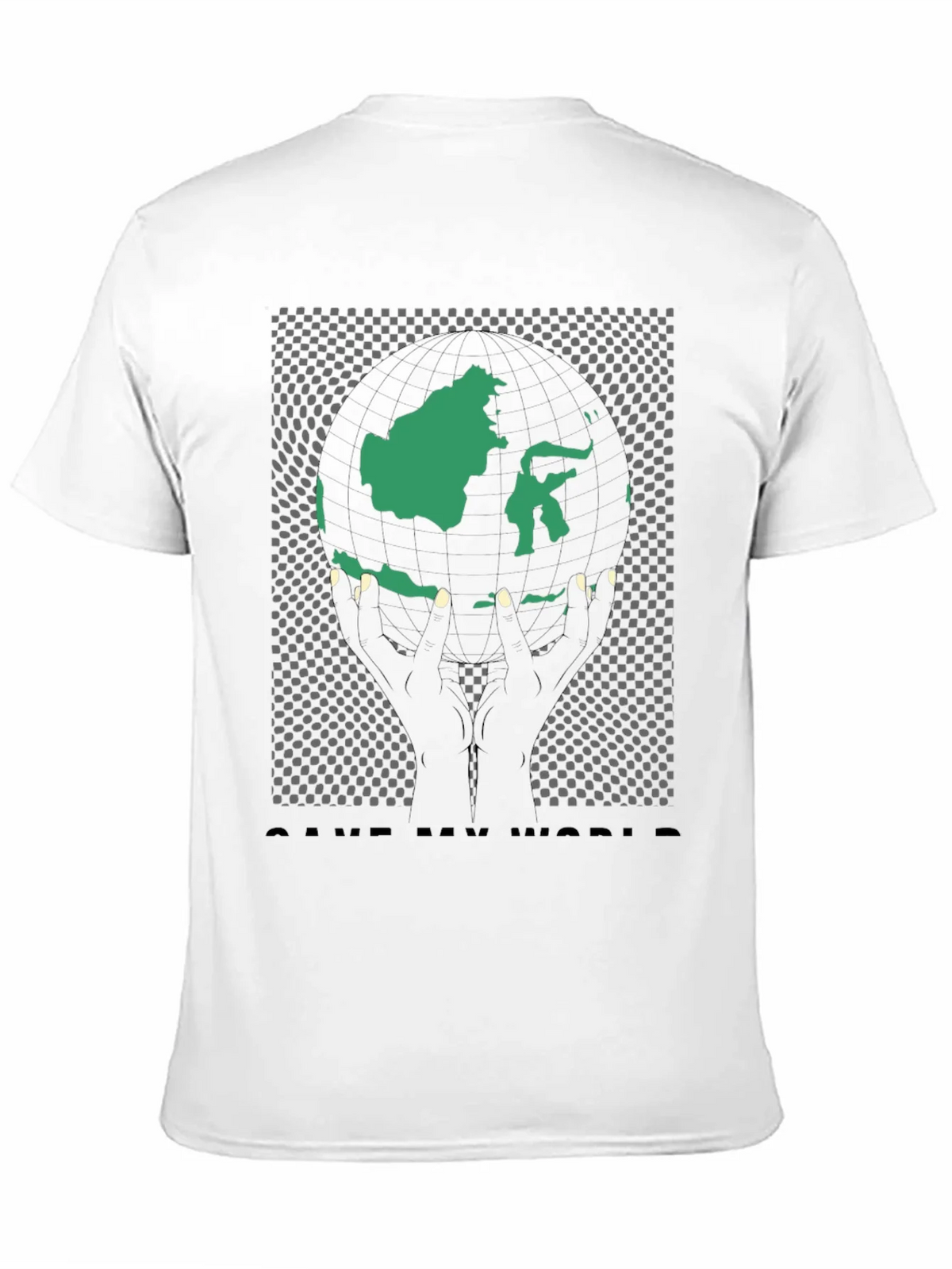 Save My World Graphic Tee - Black product image 10