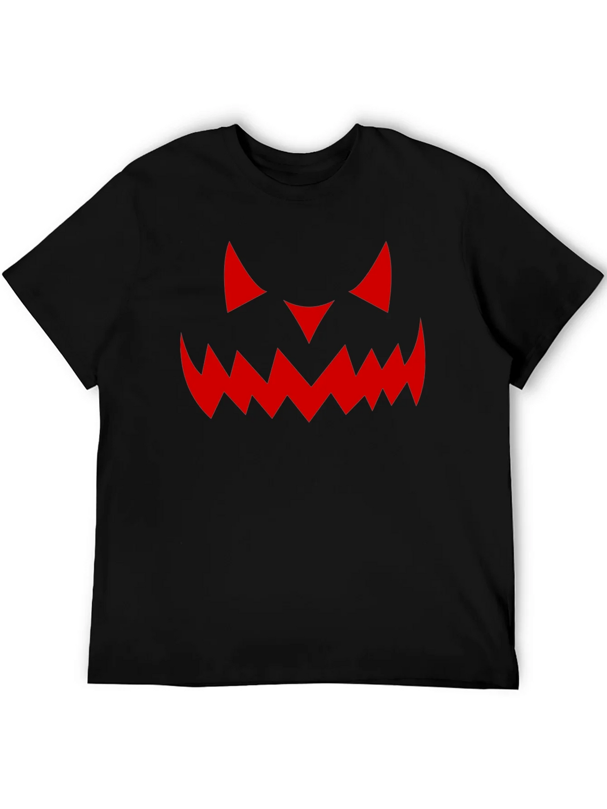 Spooky Pumpkin Face Graphic Tee product image 2