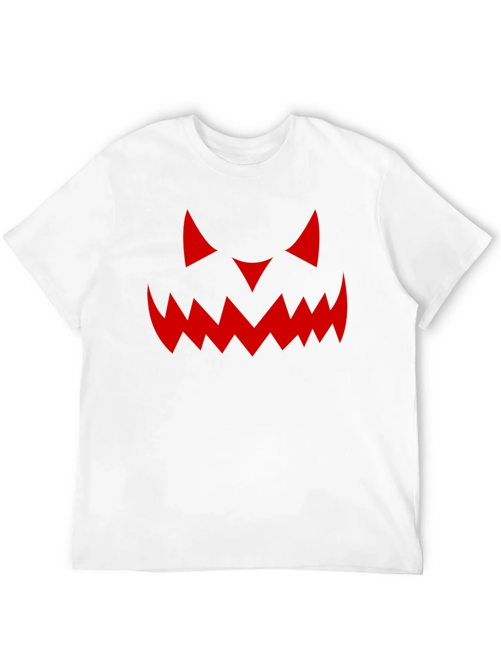 Spooky Pumpkin Face Graphic Tee product image 5