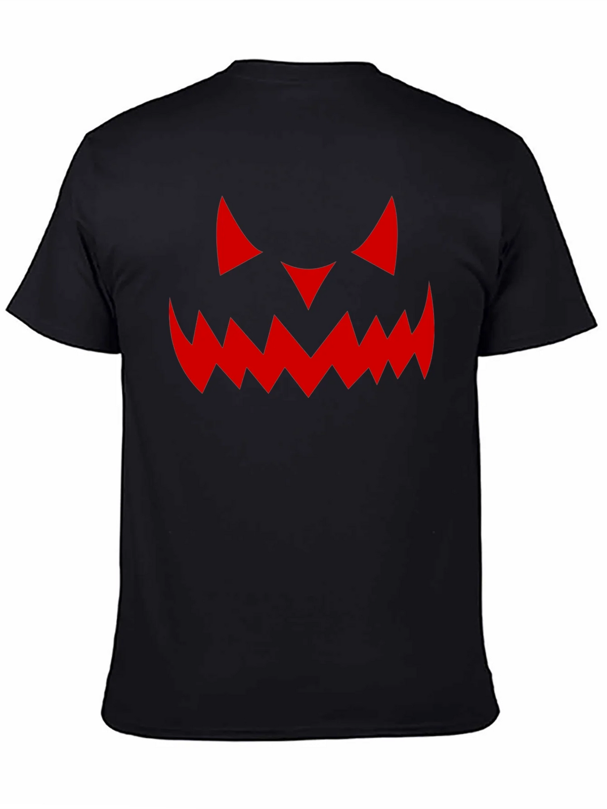 Spooky Pumpkin Face Graphic Tee product image 1