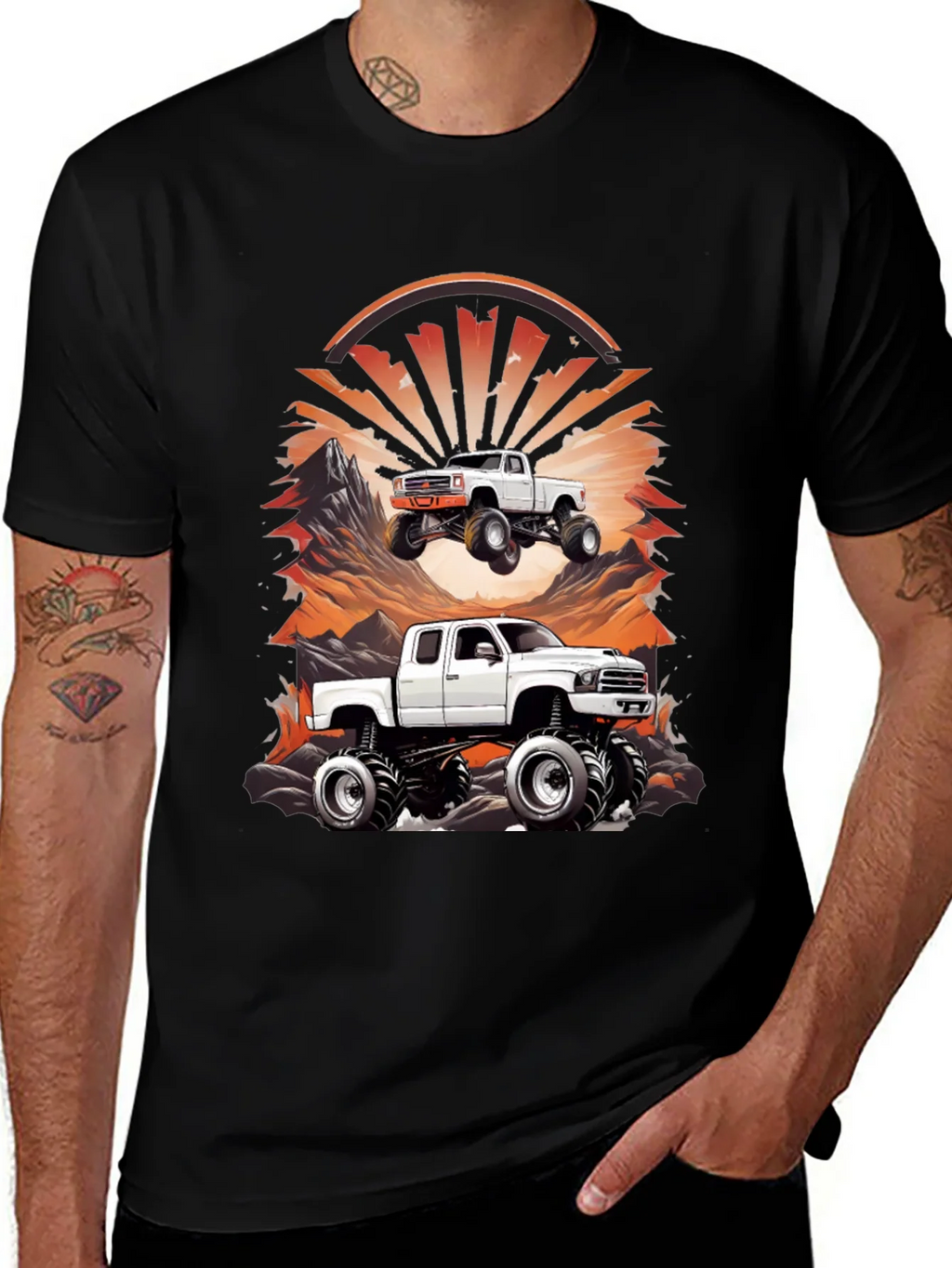 Monster Truck Graphic Tee - Cool Design product image 1