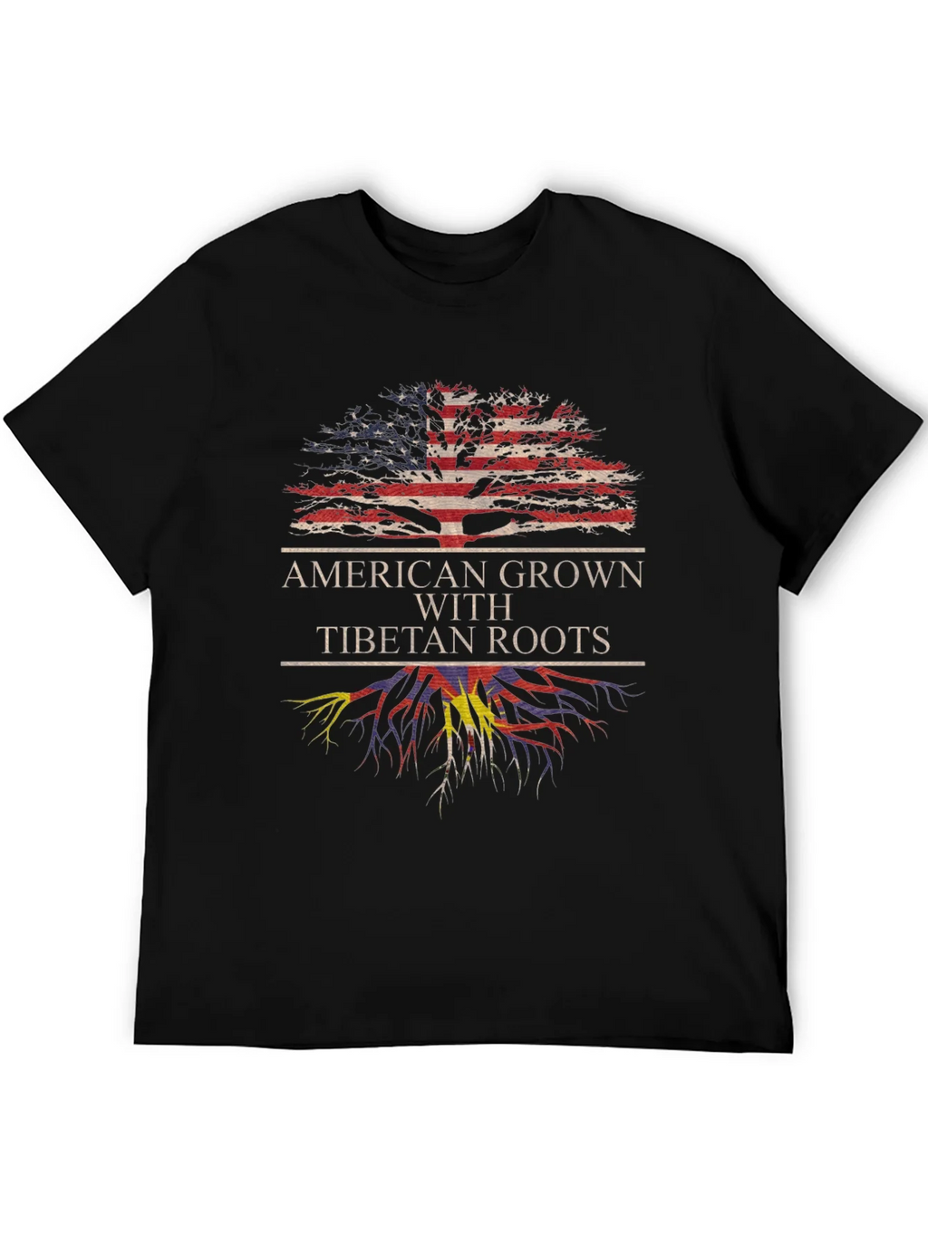 American Grown Tibetan Roots T-Shirt product image 5