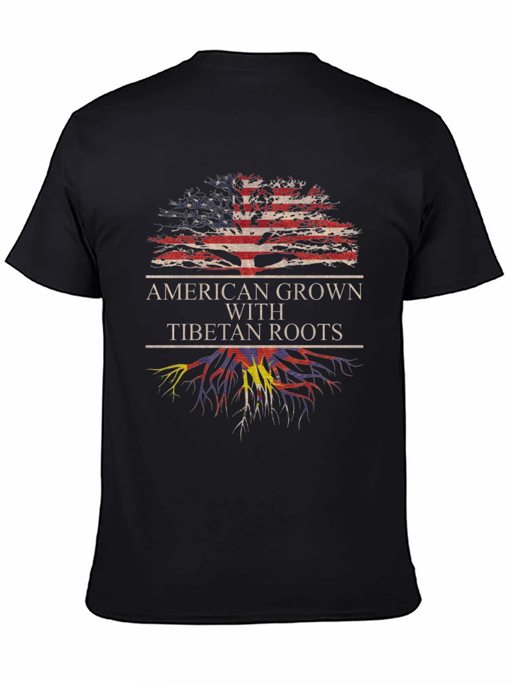 American Grown Tibetan Roots T-Shirt product image 4