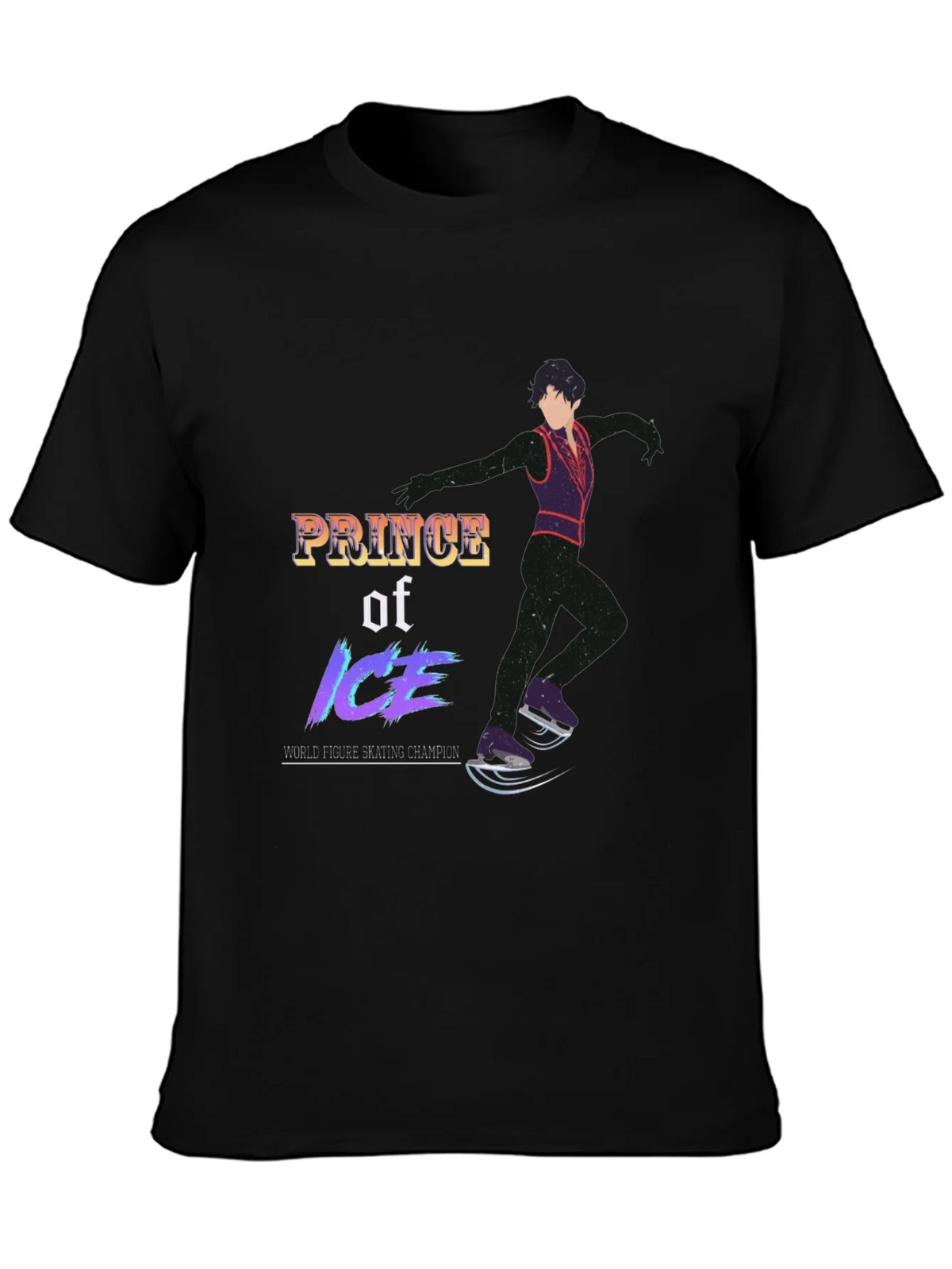 Prince of Ice Figure Skating Graphic Tee product image 3