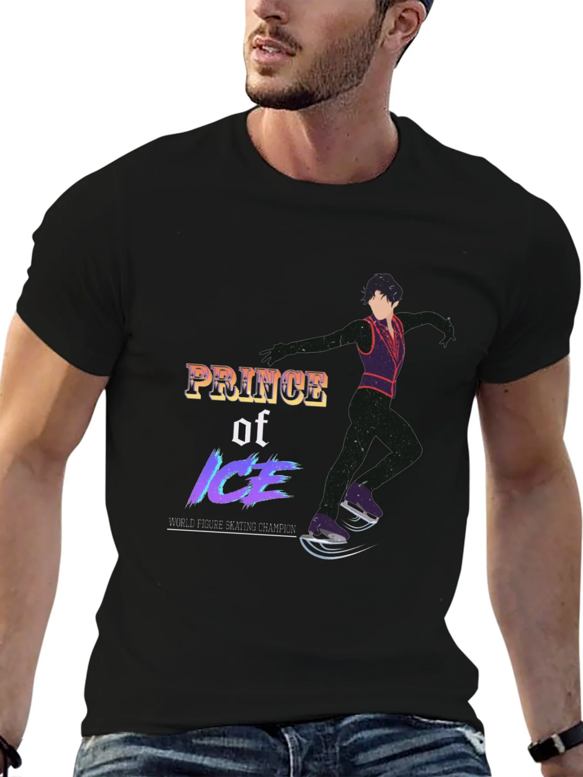 Prince of Ice Figure Skating Graphic Tee product image 6