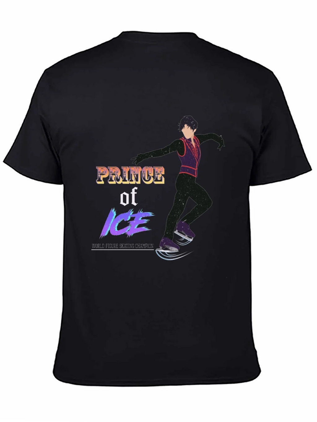 Prince of Ice Figure Skating Graphic Tee product image 4