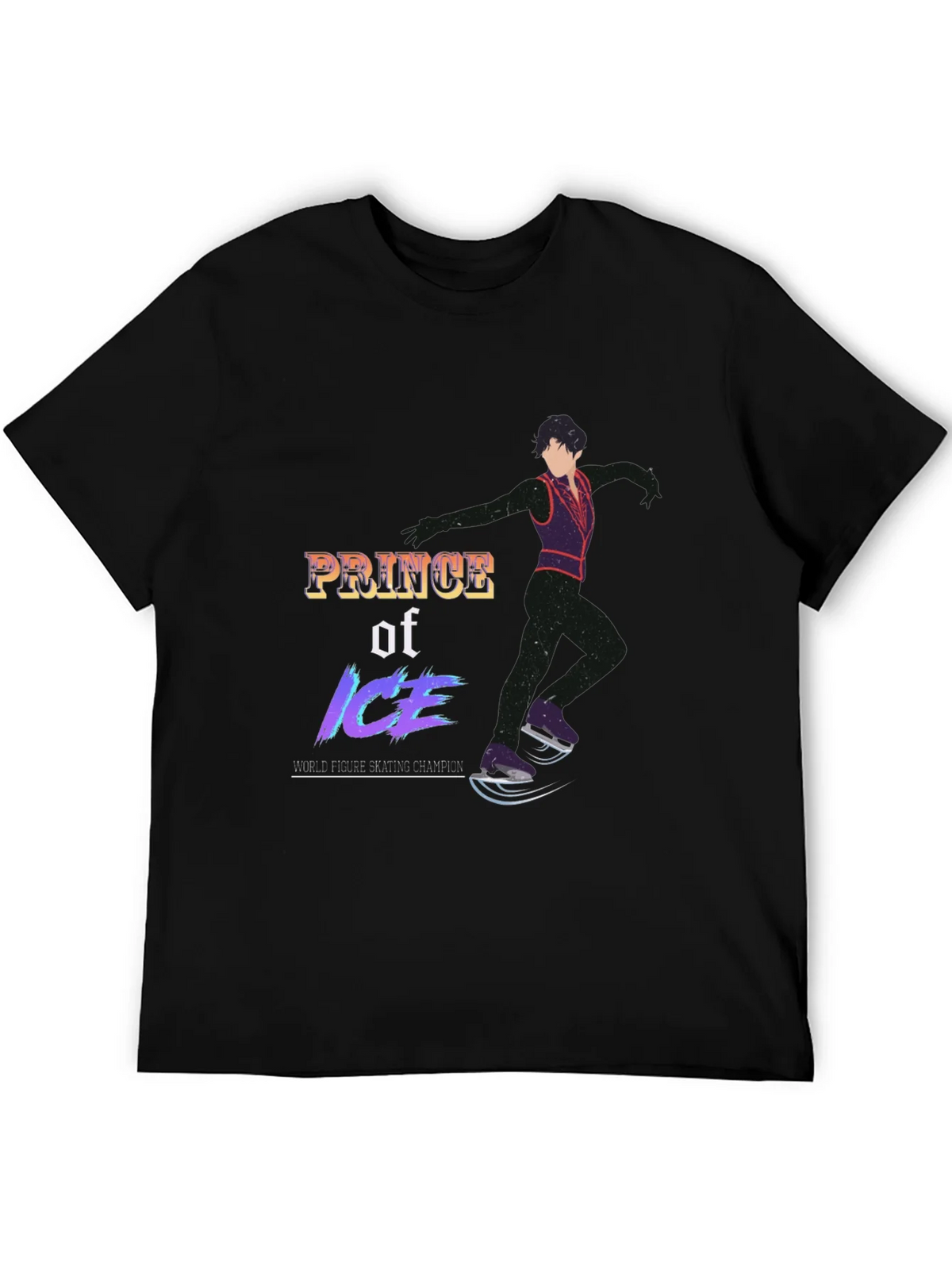 Prince of Ice Figure Skating Graphic Tee product image 5